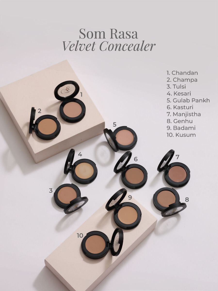 Forest Essentials Som Rasa Velvet Concealer Gulaab Pankh