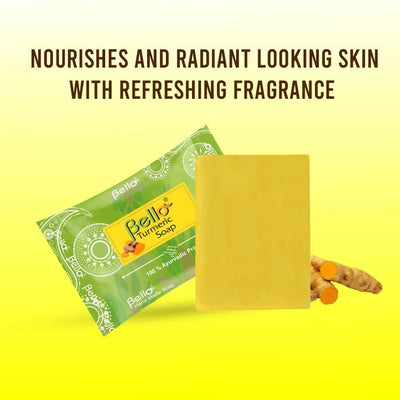 Bello Herbals Hand Made Glycerin Turmeric Soap