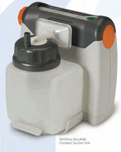 VacuAide Compact Portable Suction Machine