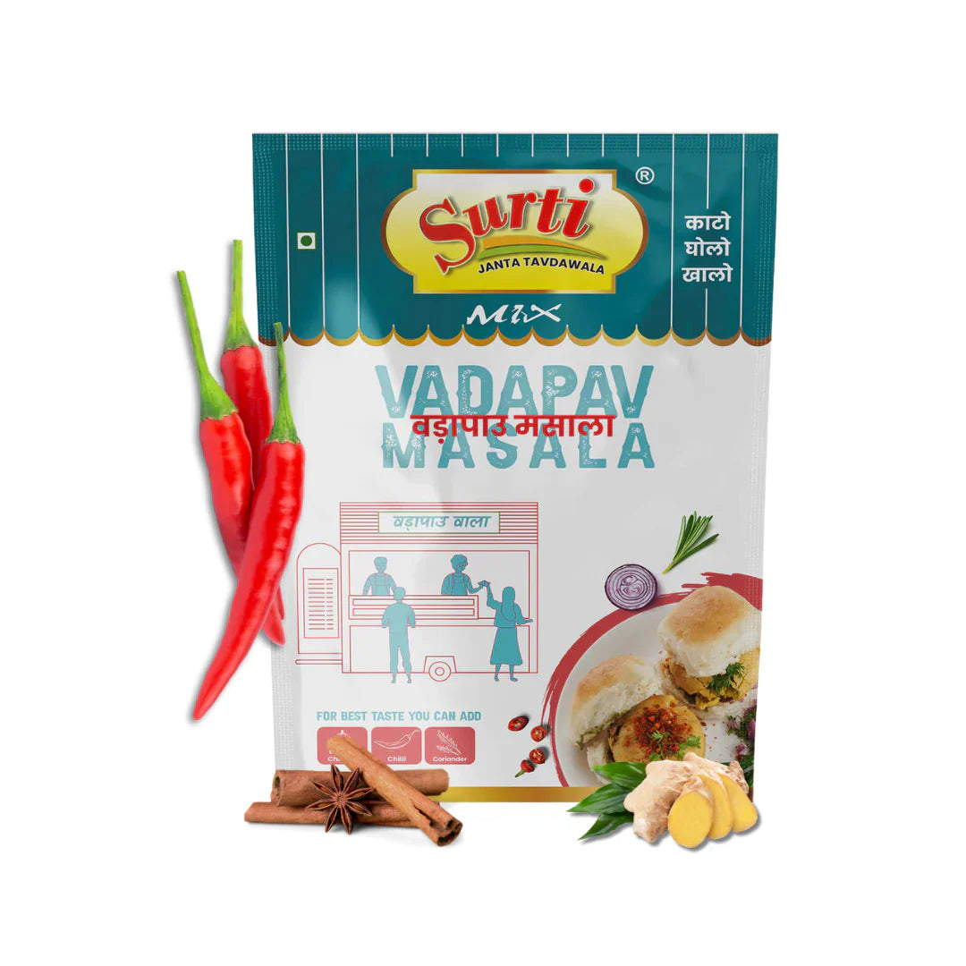 Surtimix Vada Pav Masala | Ready To Eat 120 gms