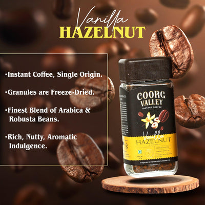 Vanilla Hazelnut Instant Coffee | 50g