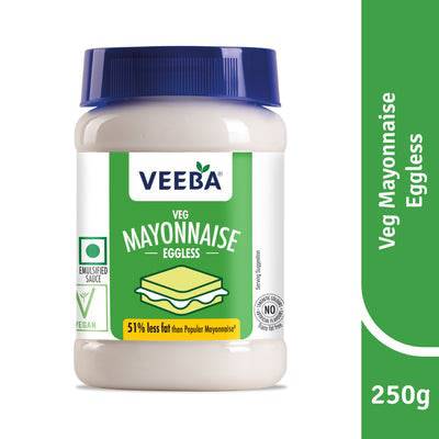 Veeba veg mayonnaise eggless (250 gms) – Himkhand