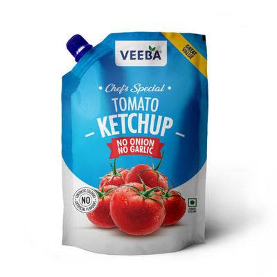 Veeba Tomato ketchup no onion no garlic chef special (No Onion No Garlic) - 900 gms