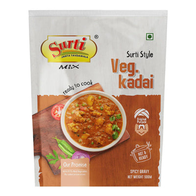 Surtimix Punjabi Veg Kadai Sabji Masala | Ready To Eat 160 gms