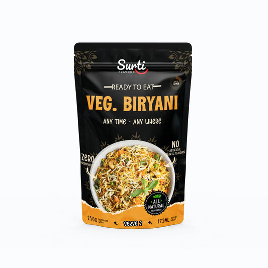 Surti Flovour Sahi Veg Biryani | Ready To Eat 250 gms