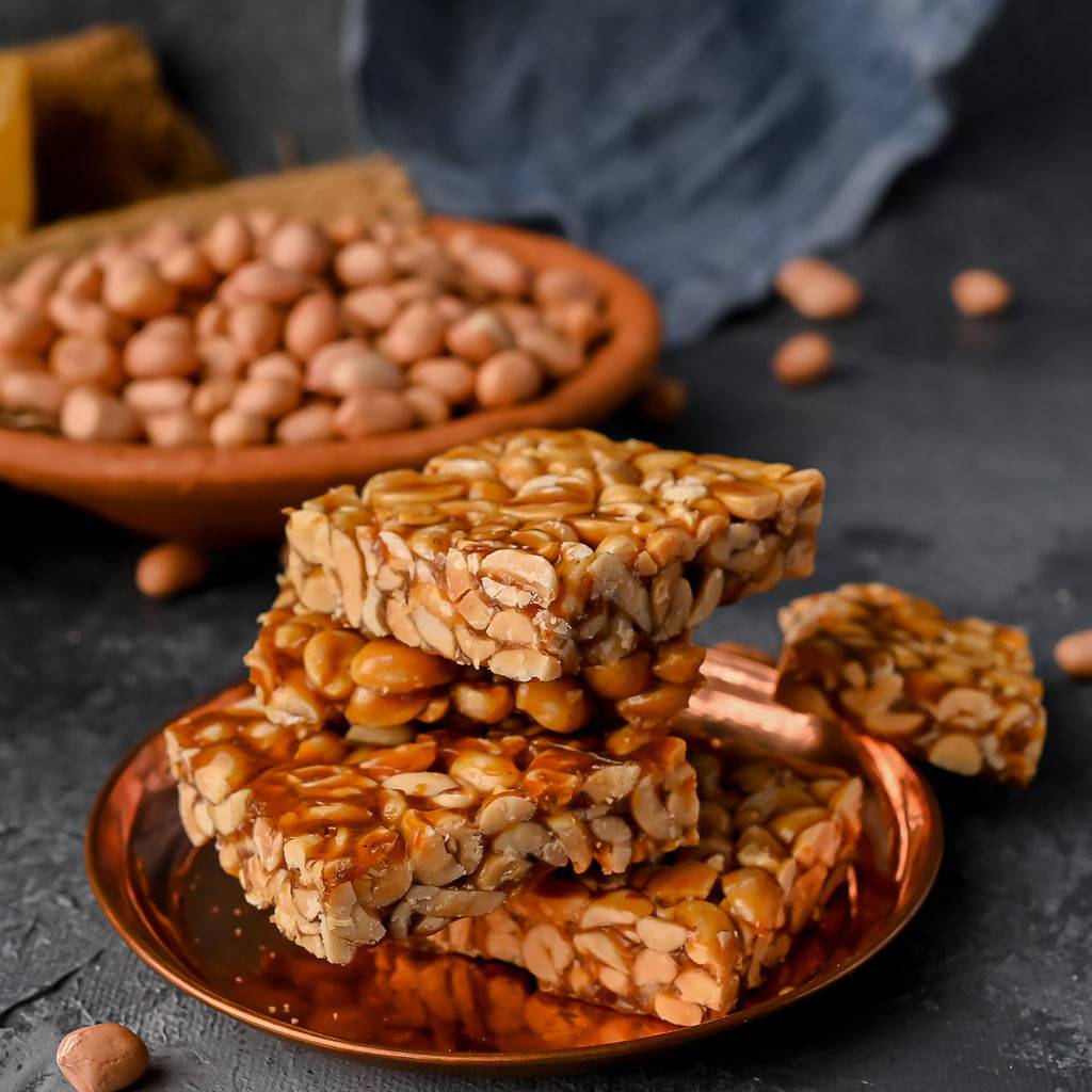 Vellanki Foods Peanut Chikki - 500 gms