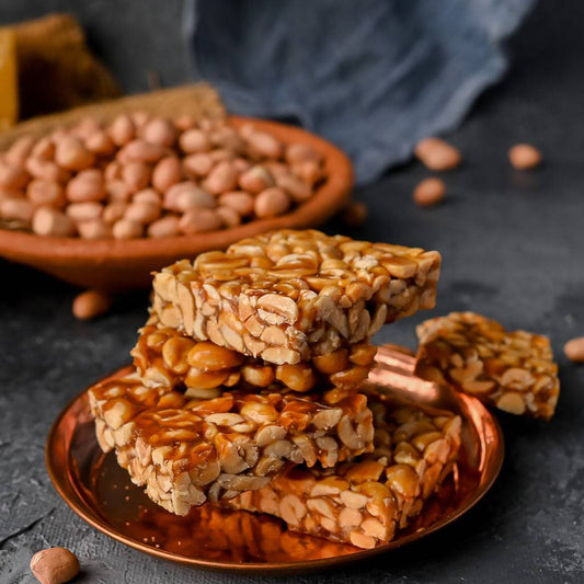 Vellanki Foods Peanut Chikki - 500 gms