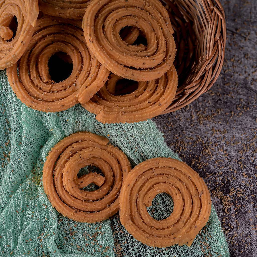 Vellanki Foods Vam Murukulu  500 gms