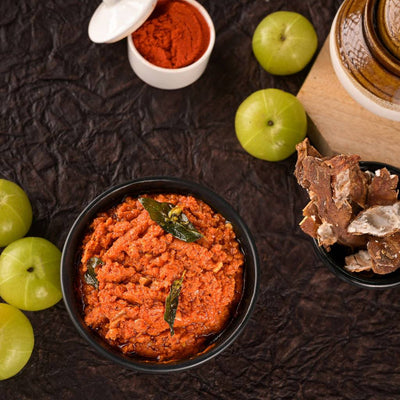 Vellanki Foods Amla Thokku Pickle 500 gms