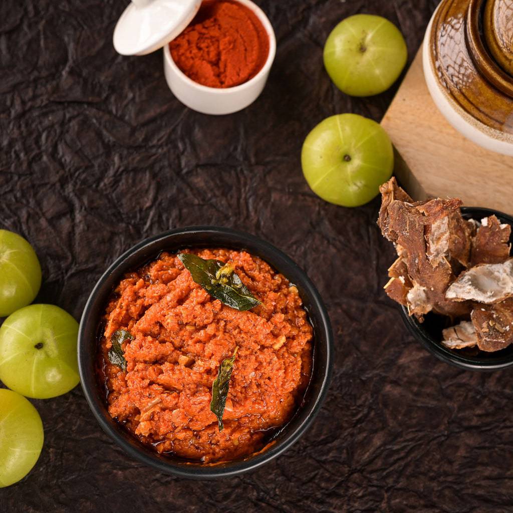 Vellanki Foods Amla Thokku Pickle 500 gms