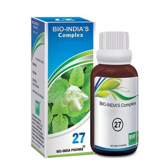 Bio India Homeopathy Complex 27 Drops