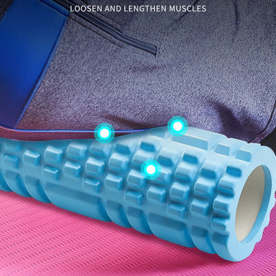 Core Balance Foam Roller For Deep Tissue Muscle Massage, Trigger Point Grid Sports Massager, Fitness Gym Physio