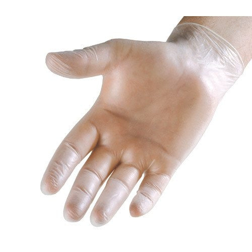 Vinyl Gloves Powder Free, Medical Exam Gloves For Healthcare & Hospital Use, Bulk 100/Box