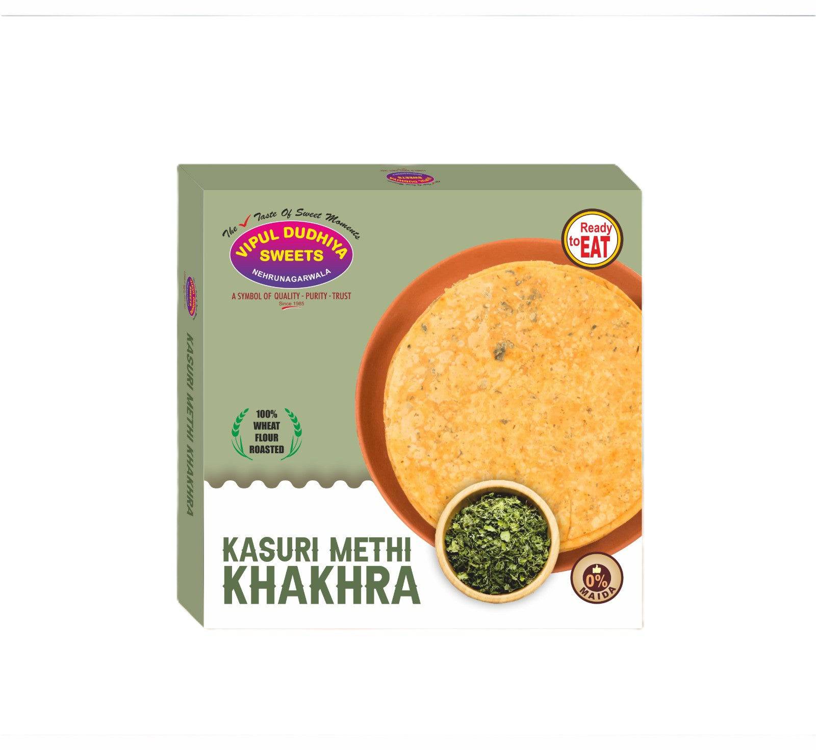 Vipul Dudhiya Methi Khakhra 200 gms
