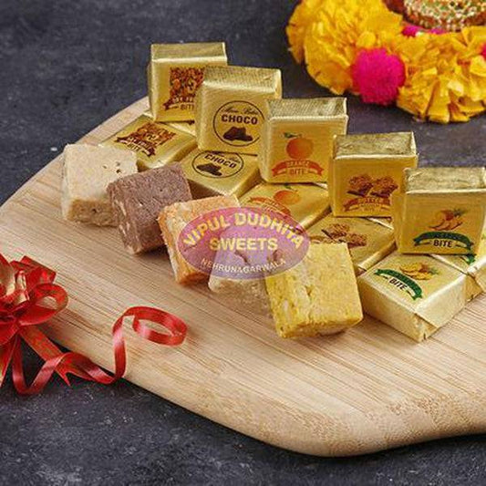 Vipul Dudhiya Sweets Assorted Bites - 500 gms