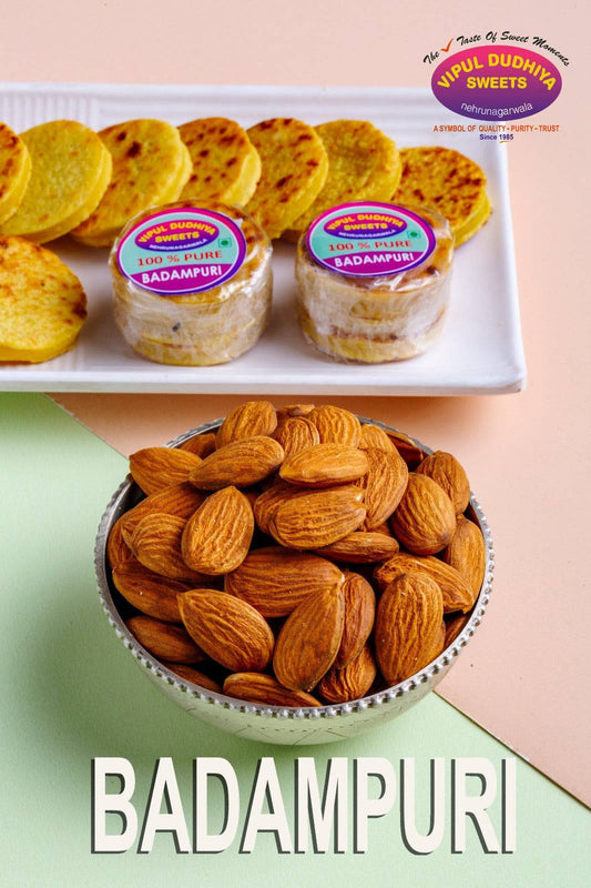 Vipul Dudhiya Sweets Badam Puri - 500 gms