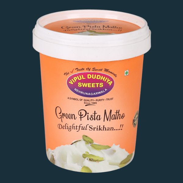 Vipul Dudhiya Sweets Green Pista Matho - 500 gms