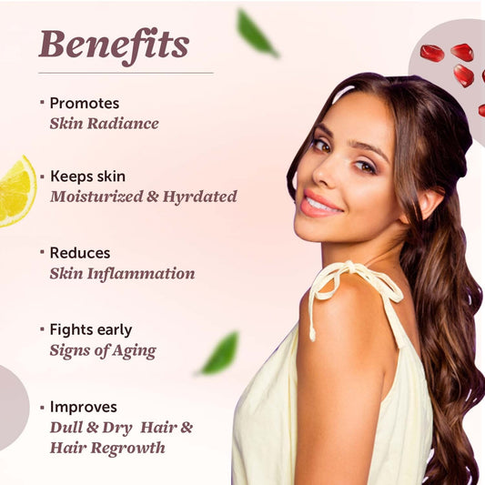 Hair & Skin Vitamins for Glowing Skin & Healthy Hair
