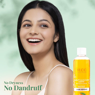 VLCC Dandruff Care & Control Shampoo, Buy 1 Get 1 (350 ml each)