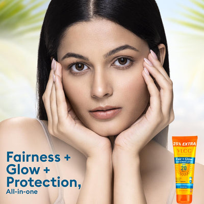 VLCC Fair + Glow Sunscreen Lotion SPF 20 PA ++