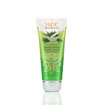 VLCC Ayurveda Skin Purifying Double Power Double Neem Face Wash (100 ml)