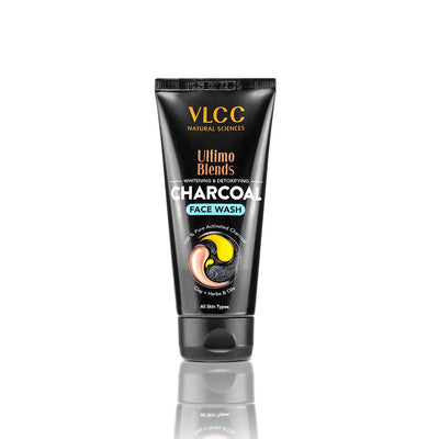 VLCC Ultimo Blends Charcoal Face Wash for Whitening & Detoxifying (100 ml)