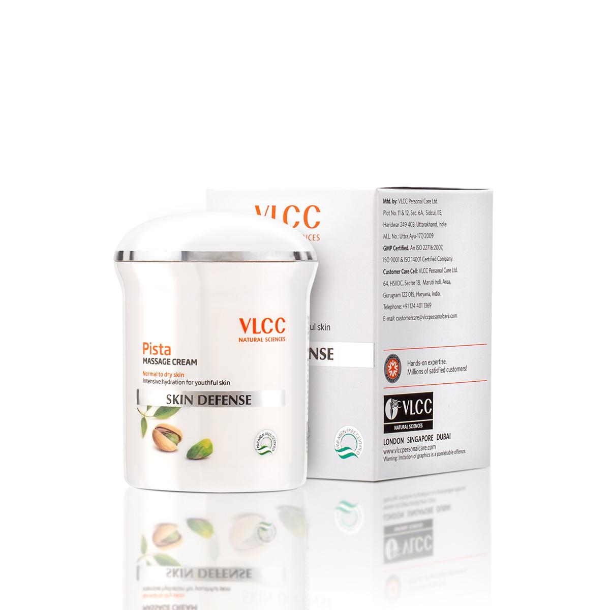 VLCC Pista Massage Cream - Normal to Dry Skin (50 gm)