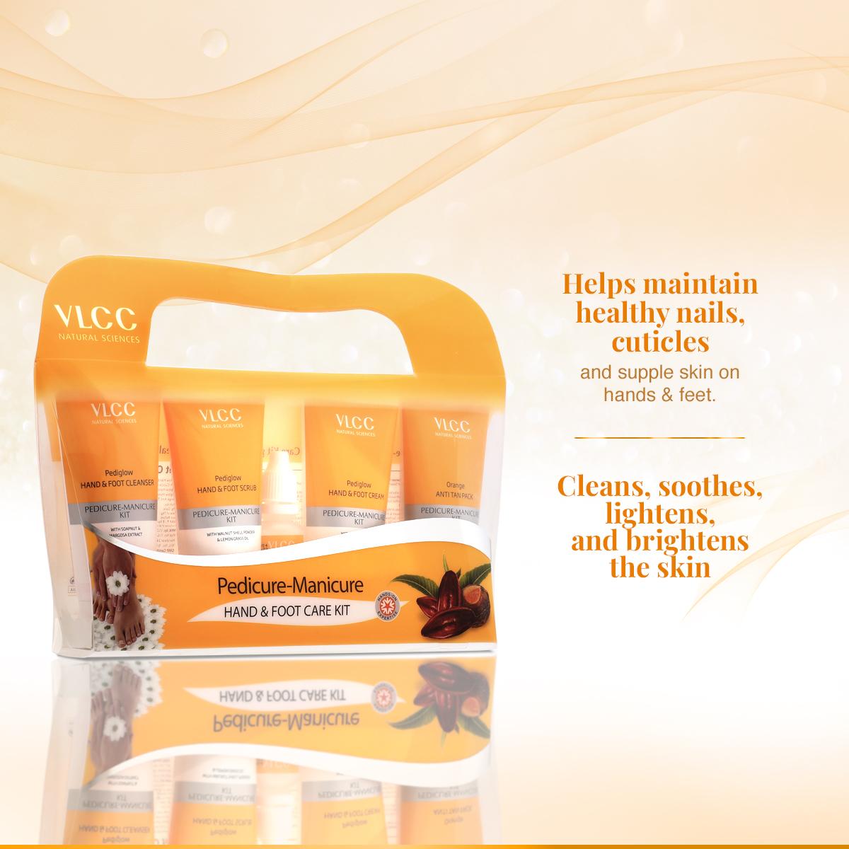 VLCC Pedicure-Manicure Hand & Foot Kit (210 gm)