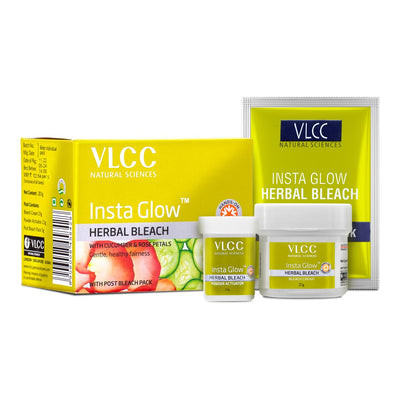VLCC Insta Glow Herbal Bleach (27 gm)