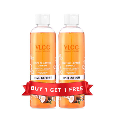 VLCC Hair Fall Control Shampoo with (Buy 1, Get 1) (350 ml each)