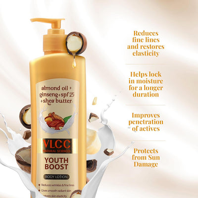 VLCC Youth Boost Body Lotion SPF 25 PA+++ (400 ml)