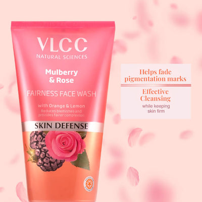 VLCC Mulberry & Rose Facewash (Buy 1, Get 1) (150 ml each)