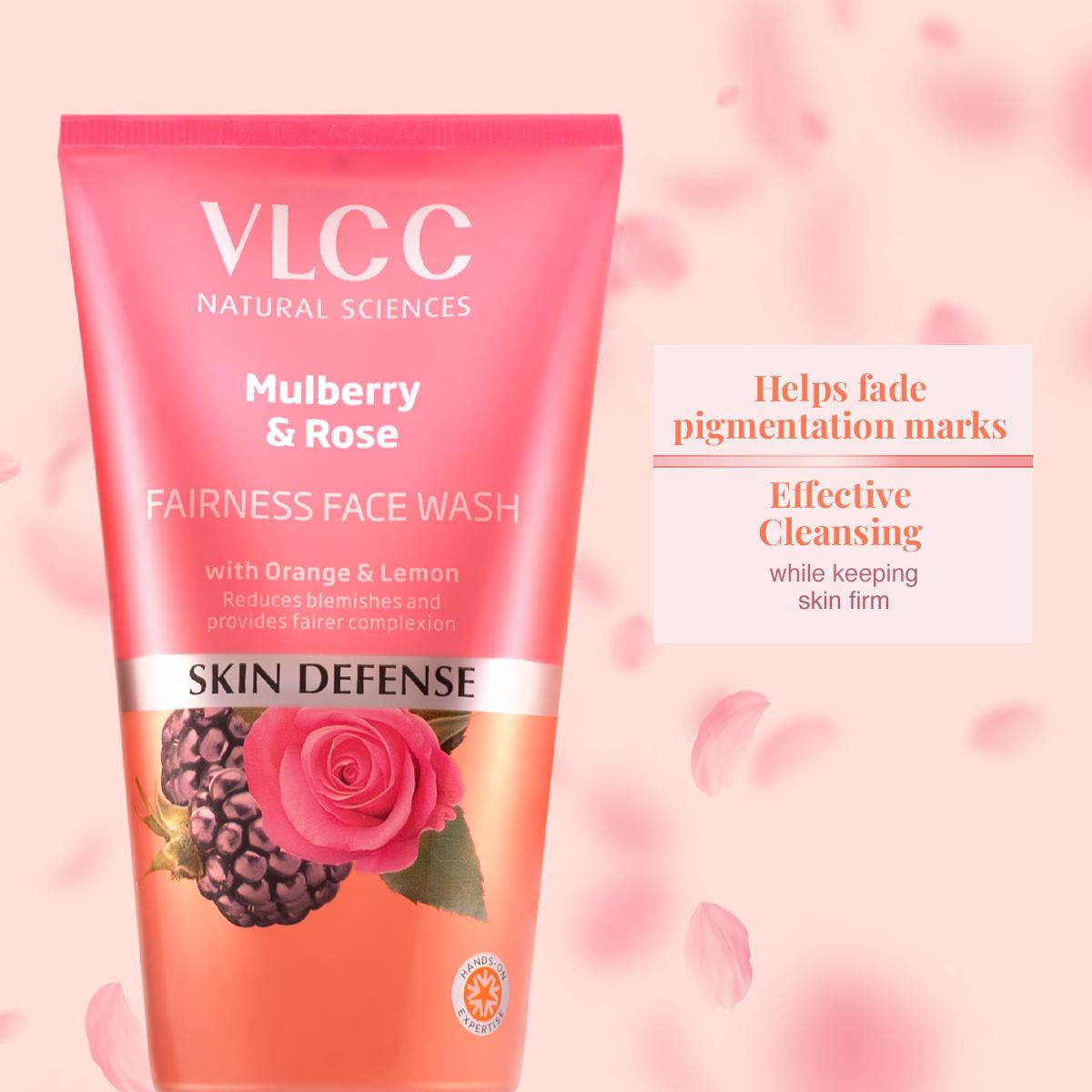 VLCC Mulberry & Rose Facewash (Buy 1, Get 1) (150 ml each)