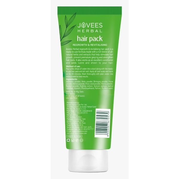 Jovees Regrowth & Revitalising Hair Pack (200 gm)