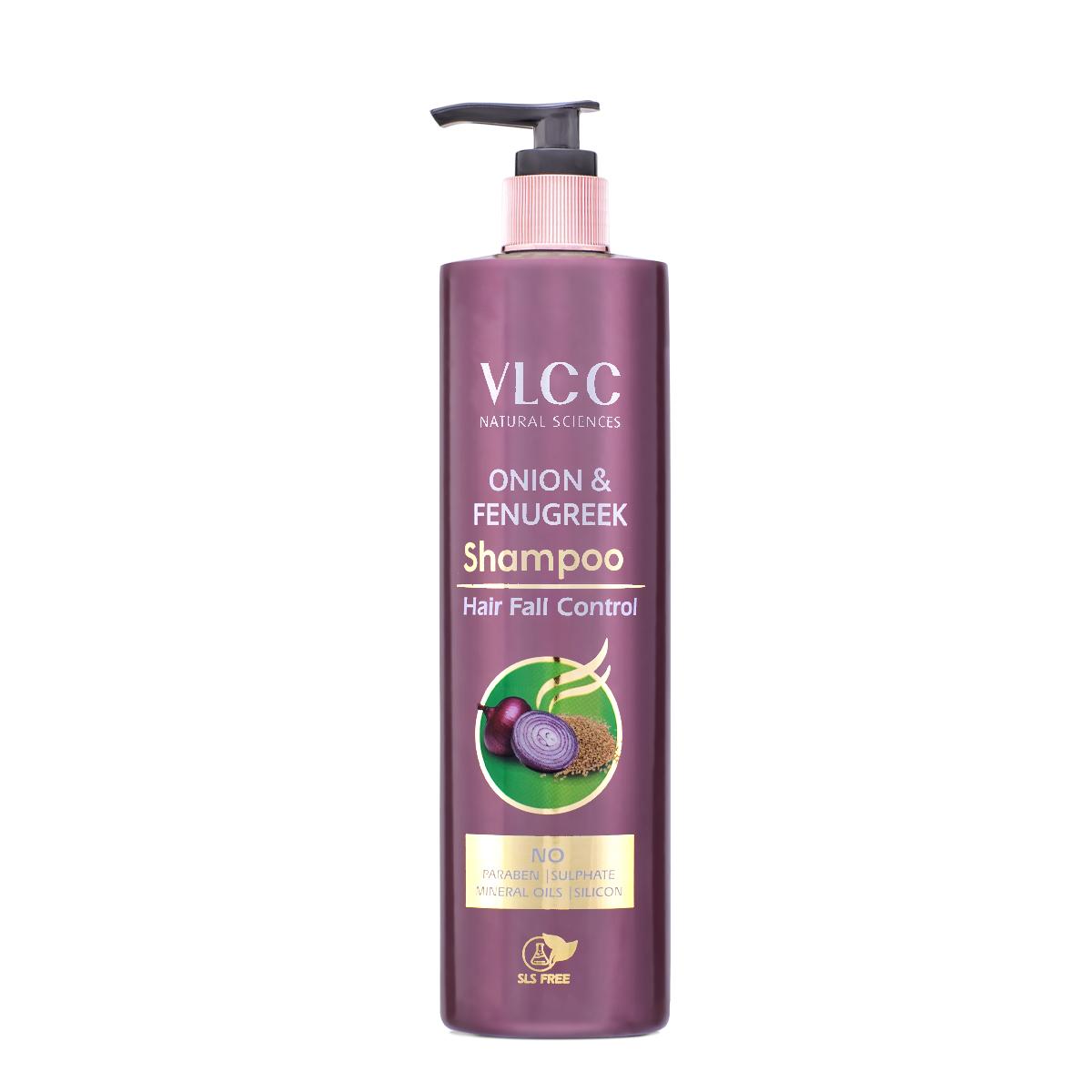 VLCC Onion & Fenugreek Shampoo for Hair Fall Control (300 ml)