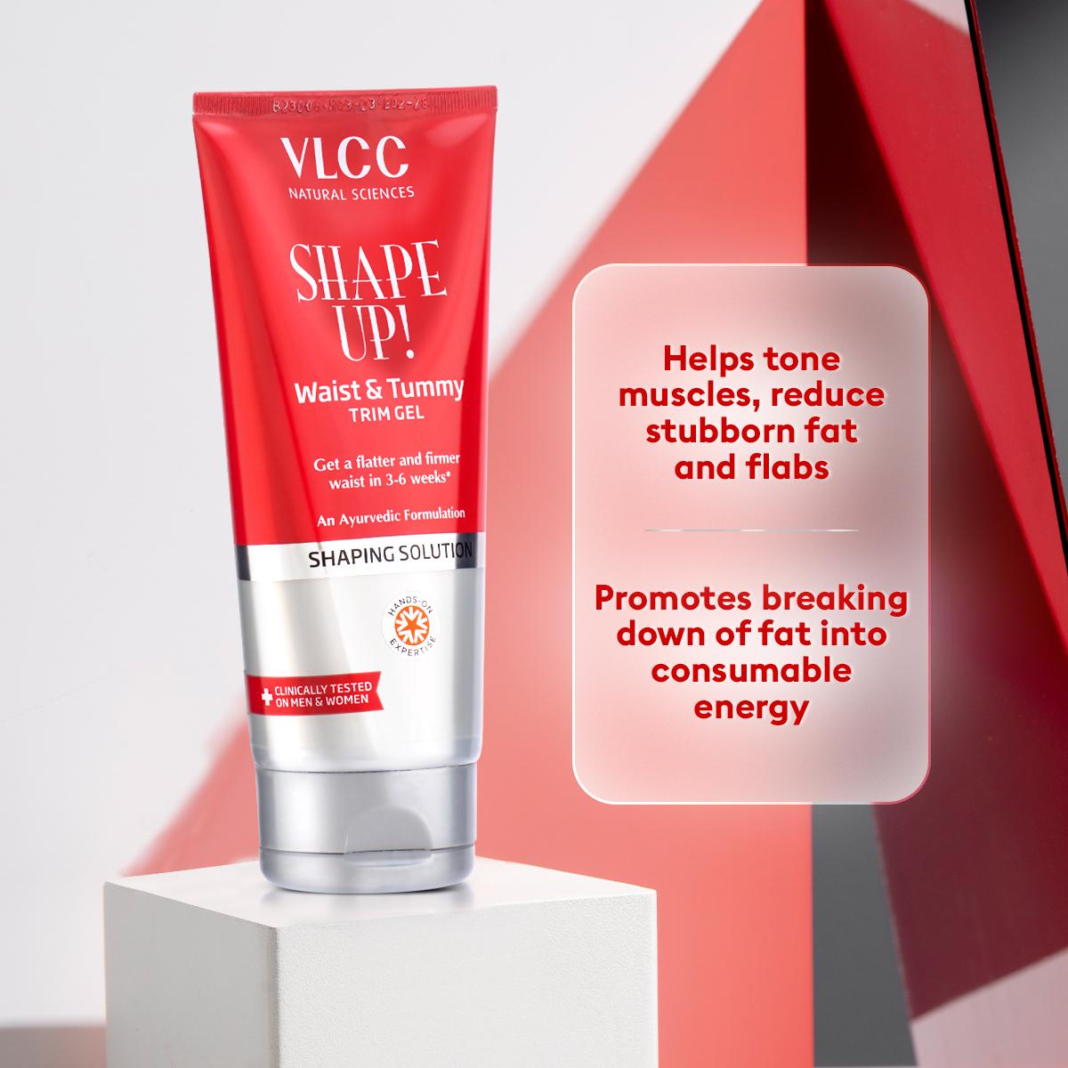 VLCC Shape Up Waist & Tummy Trim Gel (200 gm)