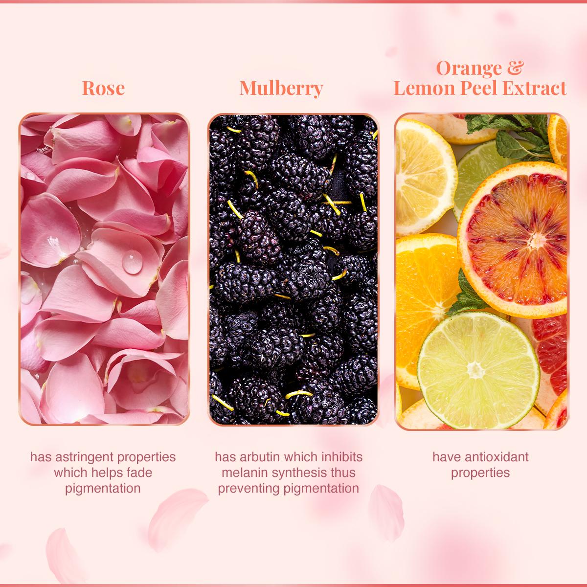 VLCC Mulberry & Rose Facewash (Buy 1, Get 1) (150 ml each)