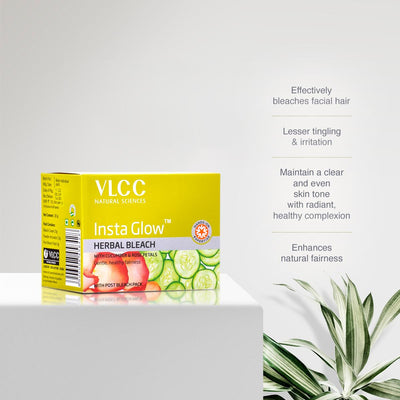 VLCC Insta Glow Herbal Bleach (27 gm)