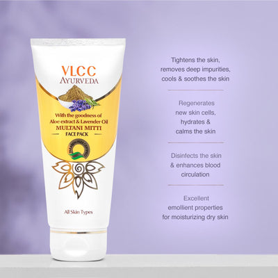 VLCC Ayurveda Multani Mitti Face Pack (100 gm)