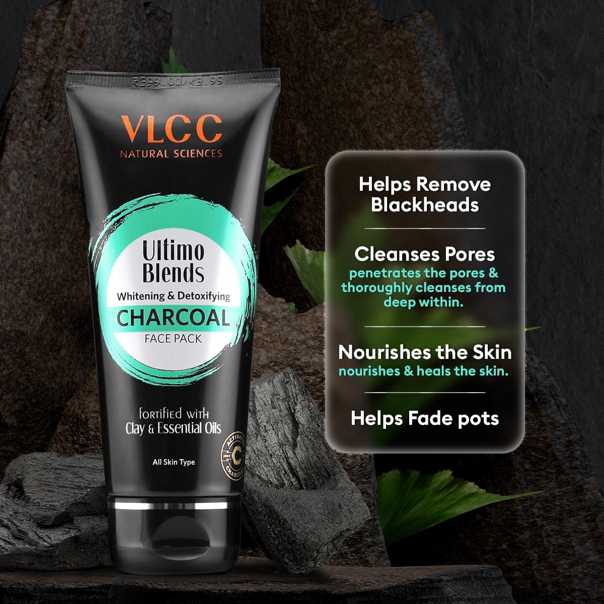 VLCC Ultimo Blends Charcoal Face Pack (100 gm)