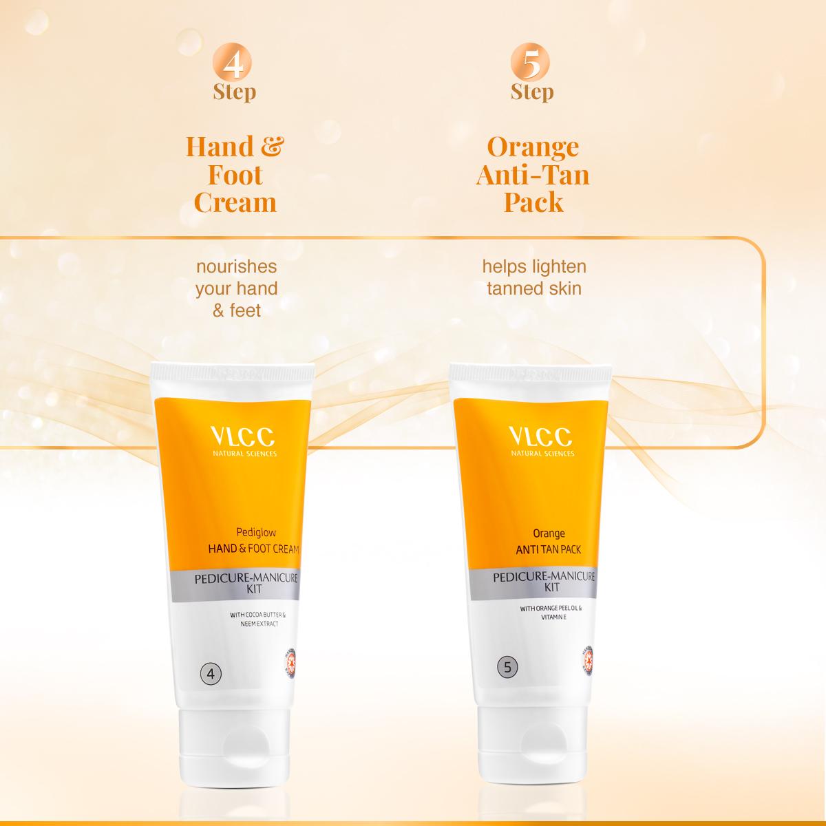 VLCC Pedicure-Manicure Hand & Foot Kit (210 gm)