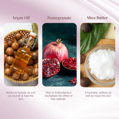 VLCC Active Fruits Damage Repair Body Lotion, Pomegranate + Argan Oil + SPF 30 + Shea Butter (400 ml)