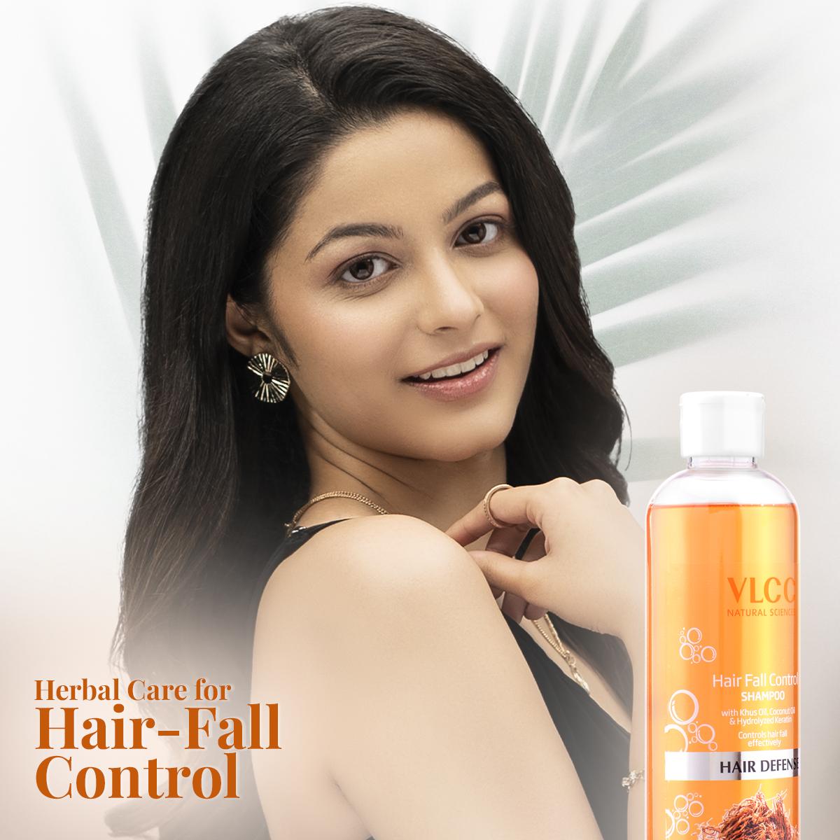 VLCC Hair Fall Control Shampoo with (Buy 1, Get 1) (350 ml each)