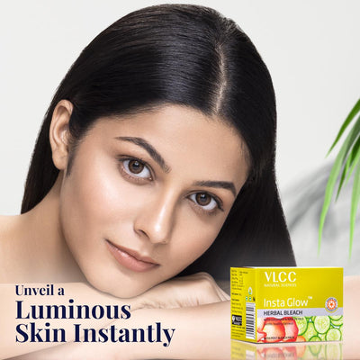 VLCC Insta Glow Herbal Bleach (27 gm)