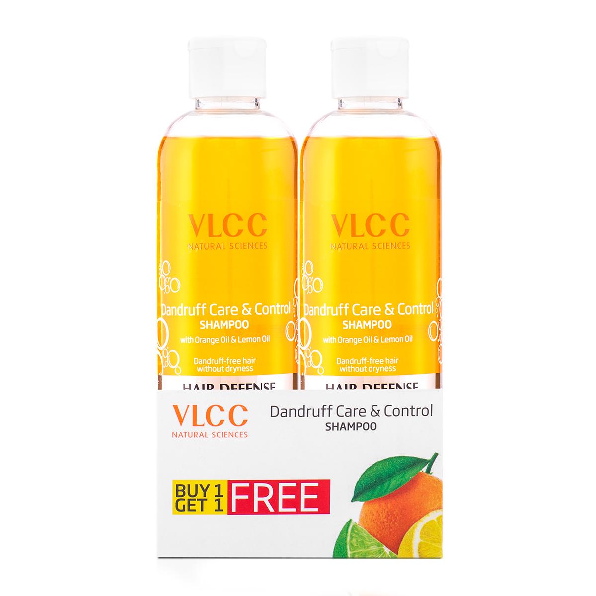 VLCC Dandruff Care & Control Shampoo, Buy 1 Get 1 (350 ml each)