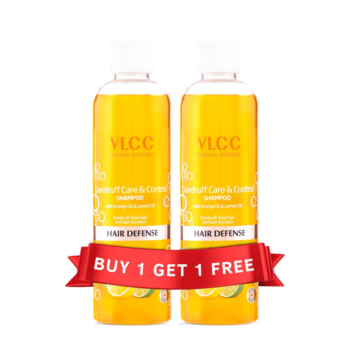 VLCC Dandruff Care & Control Shampoo, Buy 1 Get 1 (350 ml each)