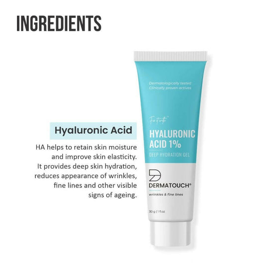 Dermatouch Hyaluronic-Acid 1% Deep Hydration Gel