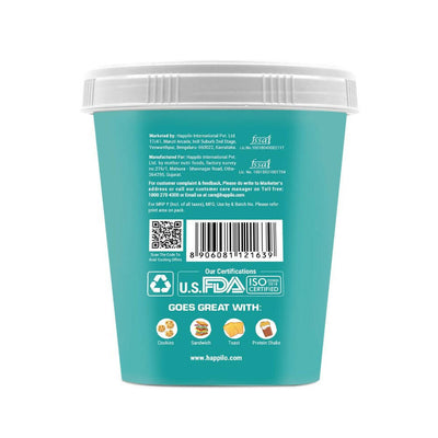 Happilo All Natural Peanut Butter Creamy-Unsweetened