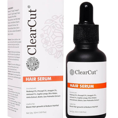 ClearCut Hair Growth Serum For Hair Fall Control