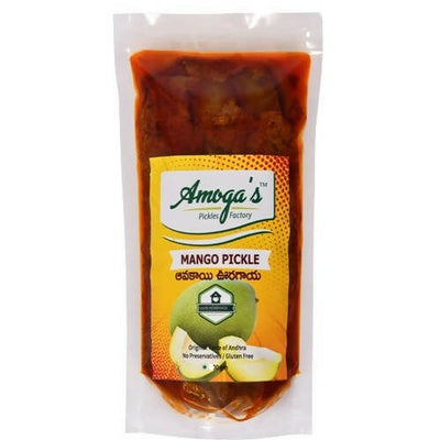 Amoga's Pickles Factory Andhra Authentic Mango Avakaya Pickle